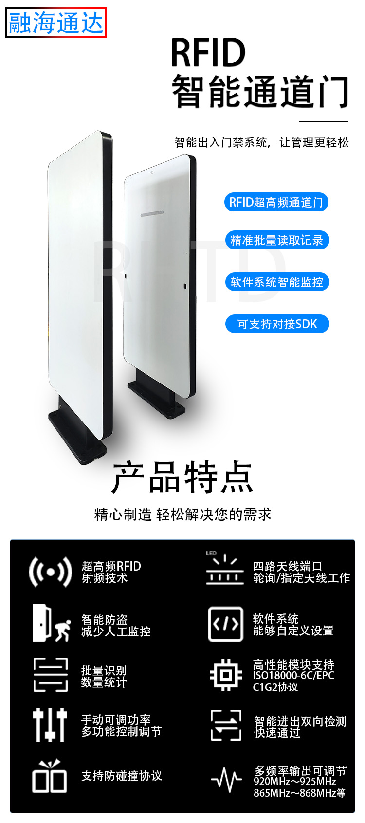 RFID通道門1