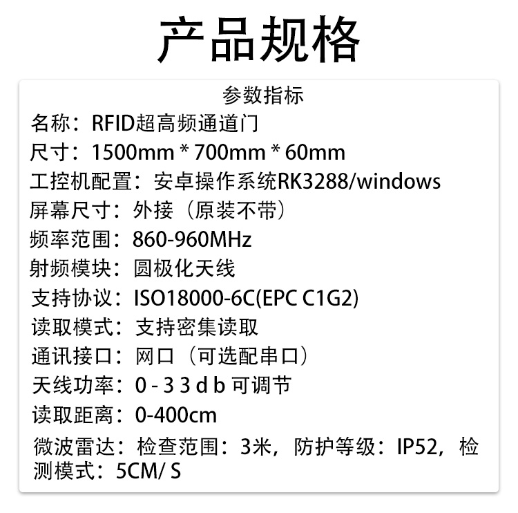RFID通道門2